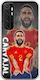 Euro 2024 Dani Carvajal Xiaomi Mi Note 10 Lite Carcasa Transparentă din Silicon Flexibil TPU