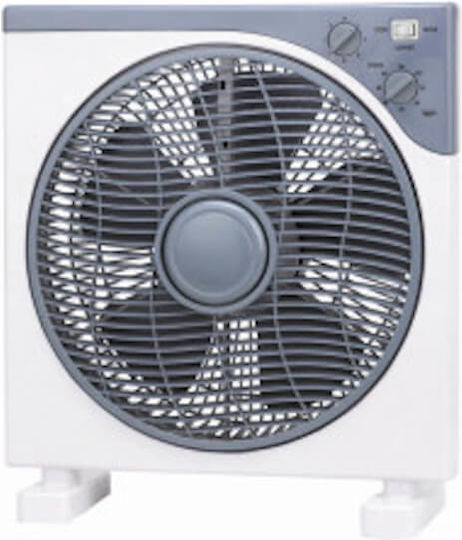 Box Fan 35W Διαμέτρου 30.48cm Λευκό