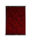 Royal Carpet Χειροποίητο Χαλί Ορθογώνιο με Κρόσια D.red