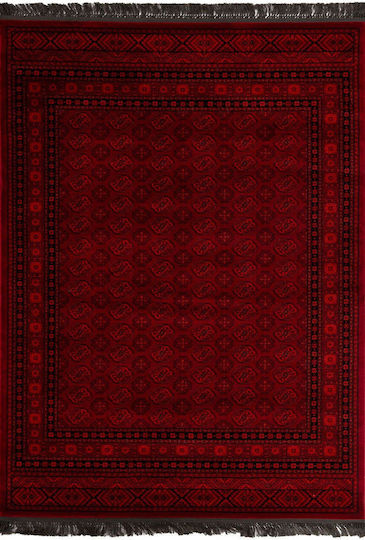 Royal Carpet Afgan 7454A Covor Rectangular cu franjuri D.red 7454a