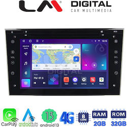 LM Digital Car-Audiosystem für Opel Zafira 2005-2011 (Bluetooth/USB/WiFi/GPS/Android-Auto) mit Touchscreen 7"