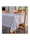 Cokitex Față de masă Quadri Albastru 140x220cm (Culori diverse)