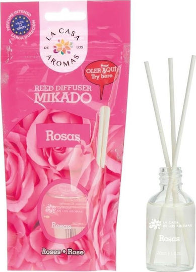 La Casa de los Aromas Diffuser με Άρωμα Τριαντάφυλλο 30ml