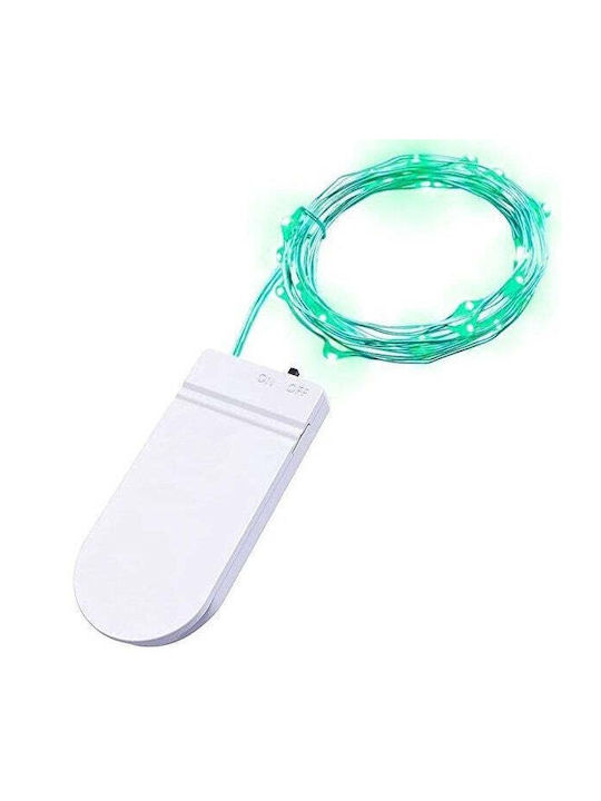 30 Λαμπάκια LED 3μ. Πράσινα σε Σειρά
