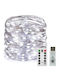 100 Lights LED 10m. White USB in String 1pcs