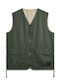 Taion Men's Sleeveless Jacket Green