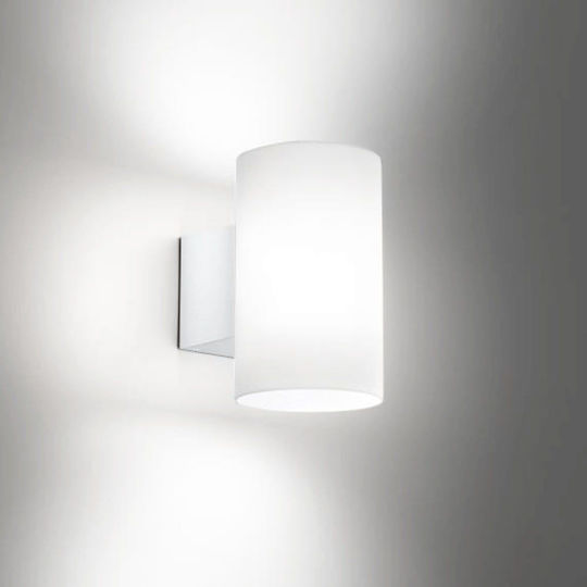 Zafferano Wall-Mounted Outdoor Light LED IP54 11.5W with Warm White Light 12x20x17.2εκ.