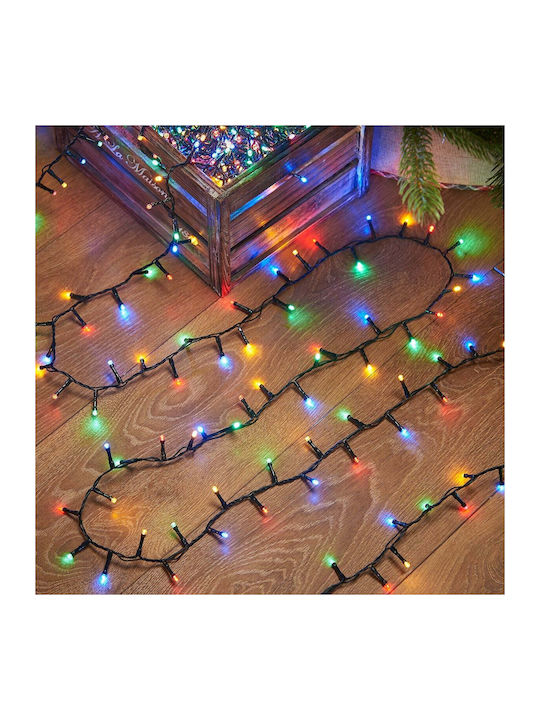 200 Λαμπάκια LED Πολύχρωμα σε Σειρά