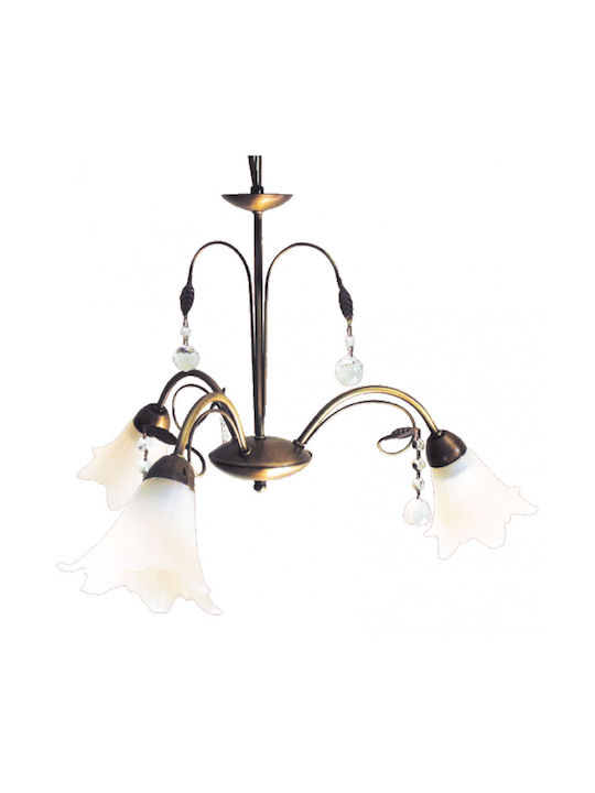 Stefanidis Pendant Chandelier Bronze