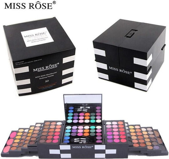 Miss Rose Blockbuster 3d Палитра Грим за Лице, Очи и Устни