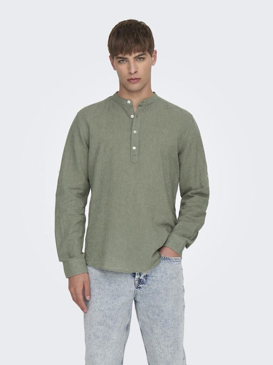 Only & Sons Bluza Bărbătească Green