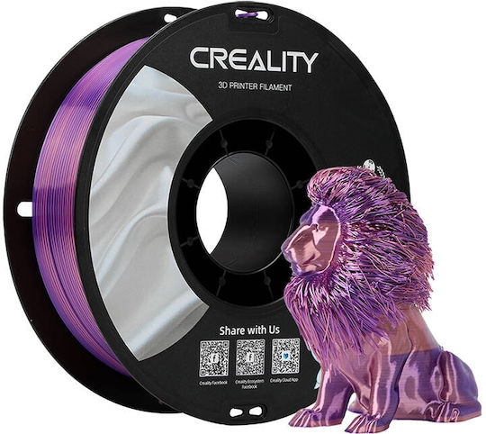 Creality3D PLA 3D Printer Filament 1.75mm Purple/Pink 1kg 1τμχ (Spool)