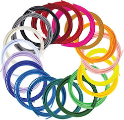 3doodler Filament Flow 20 Pla 20 Colors Refill Pack Polylactic Acid Pla Black Blue Dark Green Dark Pink Gold Green Lilac Navy Orange Pink Transparent White Yellow 3doodler Filament Flow 20 Pla 20 Colors Refill Pack Polylactic Acid Pla Black Blue Dark Green Dark Pink Gold Green Lilac Navy Orange Pink Transparent White Yellow