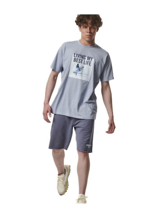 Body Action Herrenshorts Blau