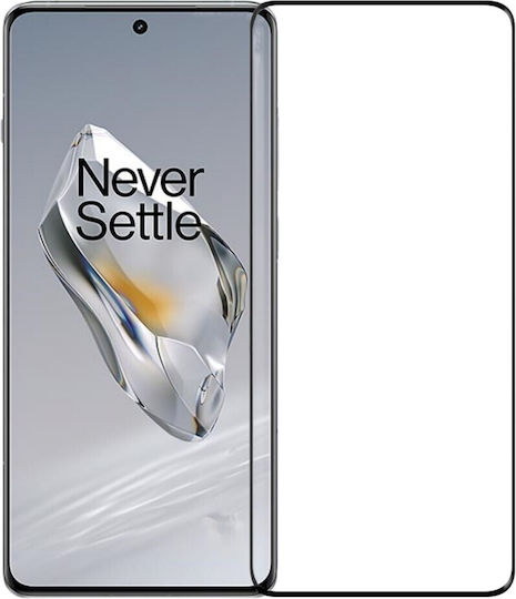 Full Face Tempered Glass 2τμχ Μαύρο (OnePlus 12)