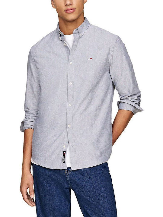 Tommy Hilfiger Oxford Long-sleeved Denim Shirt ...