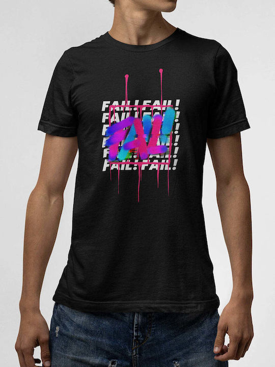 Men's Black Fail T-shirt