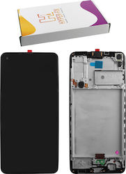 Hyper Fix Screen with Frame for SAMSUNG A217 A21s (Black)