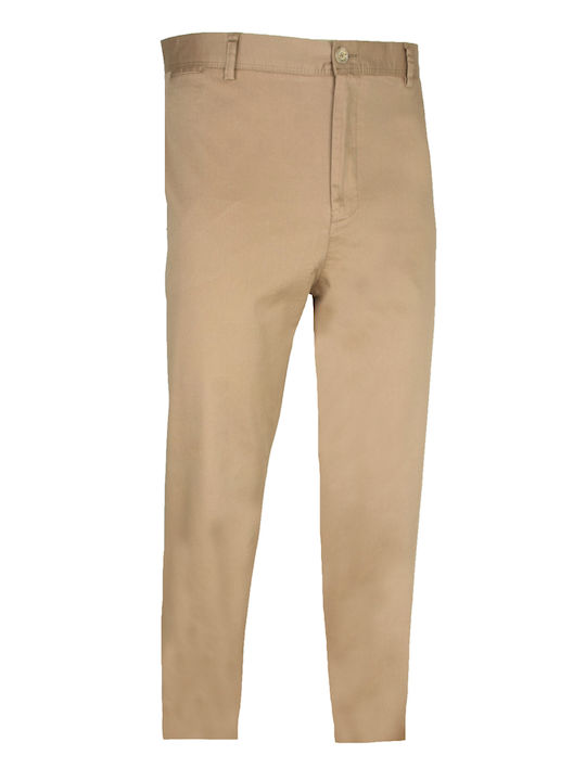 Stefansxxl Herrenhose Chino in Lockerer Passform Beige