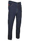 Stefansxxl Men's Trousers Elastic Blue