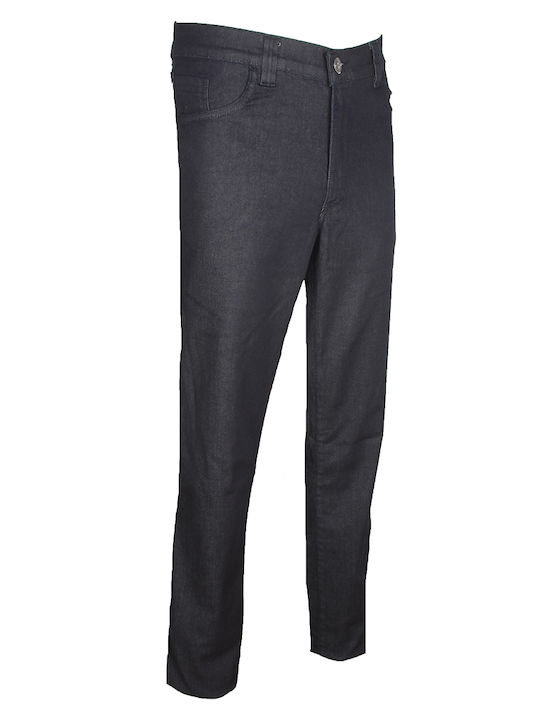 Stefansxxl Herrenhose Elastisch Blau