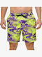 Men's Swimwear Shorts Violet Combo with Patterns