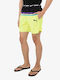 Heritage Men's Swimwear Shorts Electric Lime Combo