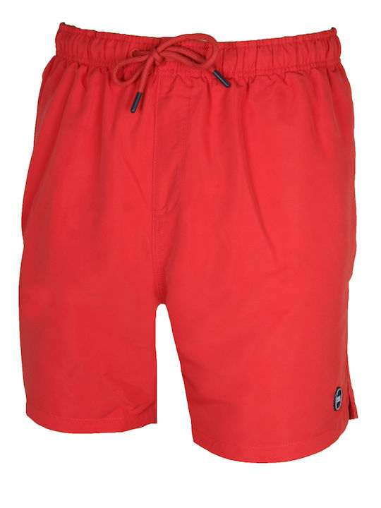 Double Men's Swimwear Bermuda Red