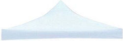 Gazebo Cover White with PVC Coating 4.5x3m