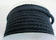 Schnürsenkel Baumwoll Blau 8mm x 5m