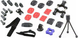 Xrec Mounting Kit 29in1 Gopro Hero 1 2 3 3+ 4 + Tripod Adapter