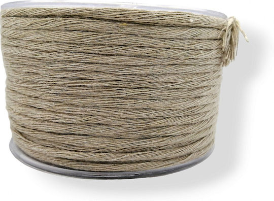 Schnürsenkel Baumwoll Gray 3mm x 60m