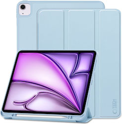 Tech-Protect Flip Cover Silicon / Plastic Albastru deschis iPad Air 13