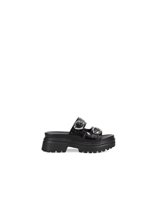 Migato Damen Flache Sandalen in Schwarz Farbe