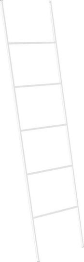 Beliani Καλόγερος Μπάνιου Μονός ​50x165cm Ασημί