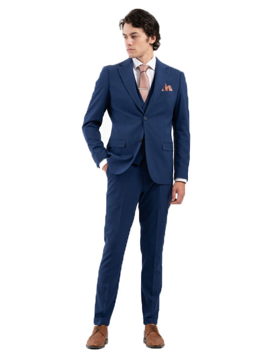 Vittorio Artist Men's Suit NAVY 100-24-DONATO