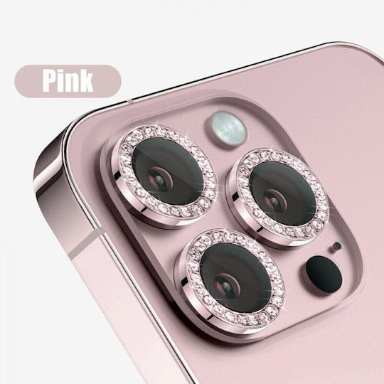 Протектор за камера Закалено стъкло Pink за iPhone 11