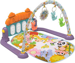 Chipolino Activity Mat Zoo Party with Music Purple for 0+ months