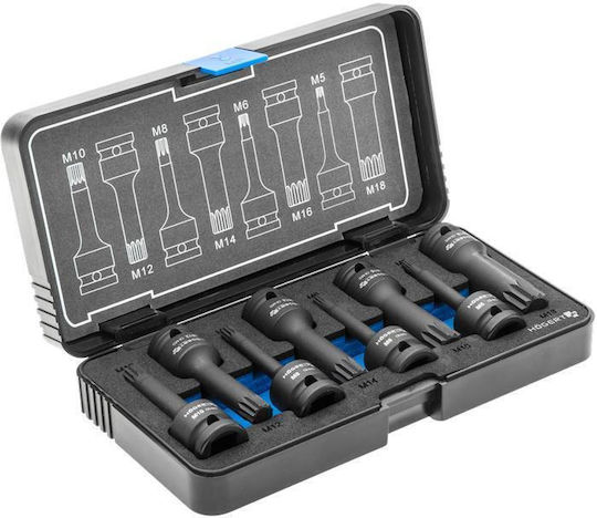 Högert Technik Ratschen- & Steckschlüssel-Sets 1\2"