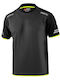 Sparco Tuscon Men's Work T-shirt Gray Yellow Fluorescent 02416