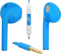 LTC Audio LXLTC206 In-ear Handsfree Ακουστικά με Βύσμα 3.5mm Μπλε