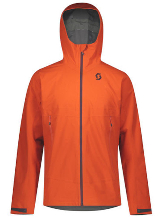 Scott Explorair Men's Ski & Snowboard Jacket Orange SCT-0644L