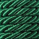 Șiret Poliester Verde 8mm x 5m