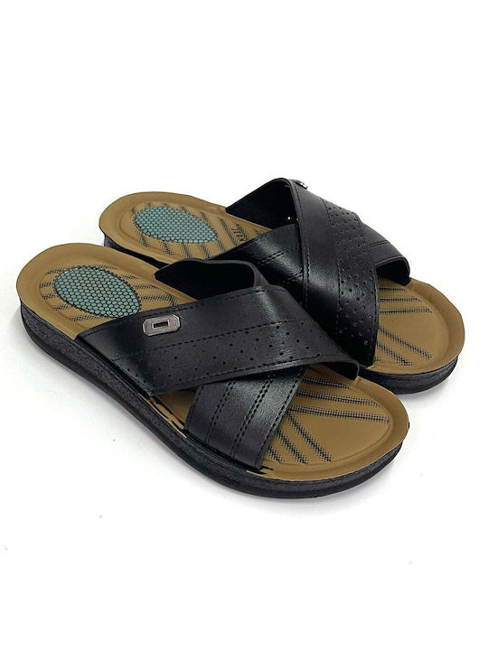 Ustyle Herren-Sandalen Schwarz