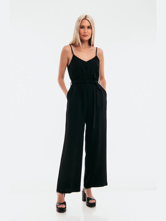 Black One-piece Jumpsuit