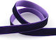 Samt Band Monochrom Lila 10meters mit Breite 10mm