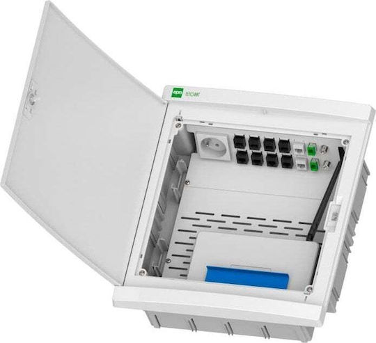 Elektro-plast Elegant Multimedia Centre Rp 2x12 IP40 White 2435-20