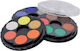 Koh I Noor Watercolour Paints 18 Colours Round 174942