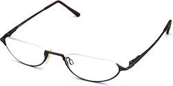 Aristar Women's Metal Prescription Eyeglass Frame Grey