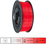 3d Power PLA 3D Printer Filament 1.75mm Κόκκινο 1kg